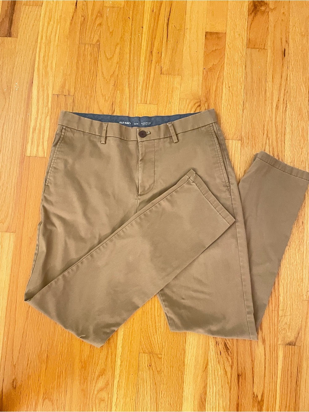 Old Navy Men's Khaki/Tan Slim Chino Pants